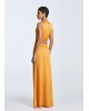 Γυναικείο μάξι πορτοκαλί φόρεμα cut out - Spell 63-3310 Γυναικείο μάξι πορτοκαλί φόρεμα cut out - Spell 63-3310