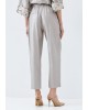 Γυναικείο ασημί παντελόνι με λάστιχο - Access 63-5130 Γυναικείο ασημί παντελόνι με λάστιχο - Access 63-5130