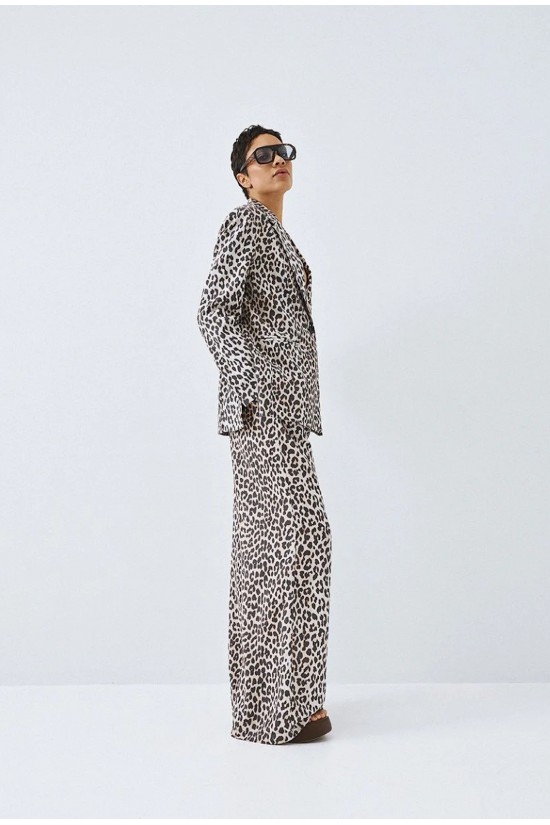 Γυναικείο λεοπάρ σακάκι - Eight 63-1055