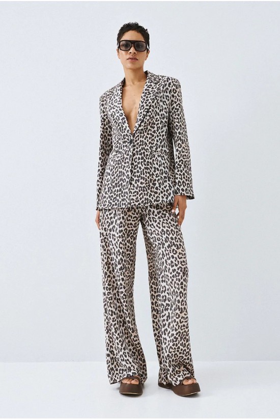 Γυναικείο λεοπάρ σακάκι - Eight 63-1055