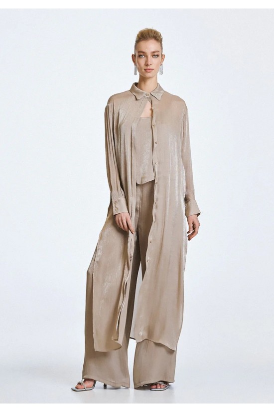 Γυναικείο μίντι σεμιζιέ φόρεμα - Access 63-3349