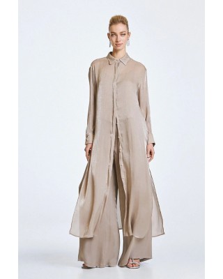 Γυναικείο μίντι σεμιζιέ φόρεμα - Access 63-3349