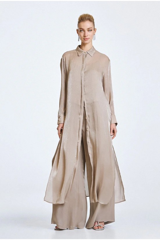 Γυναικείο μίντι σεμιζιέ φόρεμα - Access 63-3349