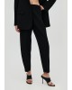 Γυναικείο μαύρο carrot παντελόνι με λάστιχο - Eight 63-5051