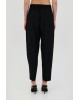 Γυναικείο μαύρο carrot παντελόνι με λάστιχο - Eight 63-5051