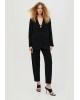Γυναικείο μαύρο carrot παντελόνι με λάστιχο - Eight 63-5051