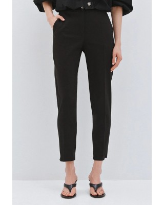 Γυναικείο μαύρο ίσιο παντελόνι - Access 63-5145