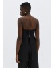 Γυναικείο μαύρο στράπλες τοπ - Access 63-2100