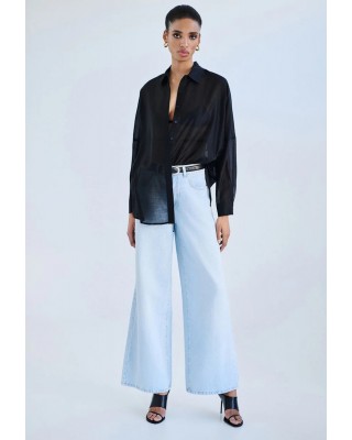 Γυναικείο πουκάμισο με διακοσμητικές ραφές - Access 63-7071