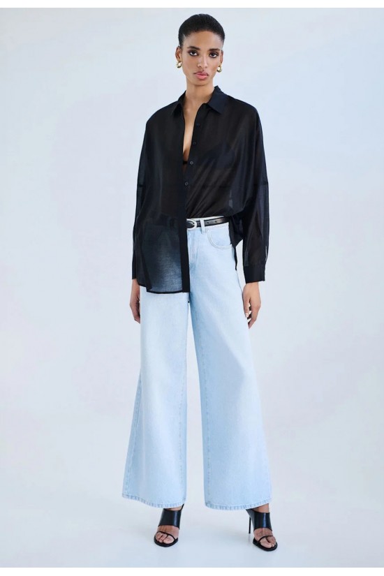 Γυναικείο πουκάμισο με διακοσμητικές ραφές - Access 63-7071