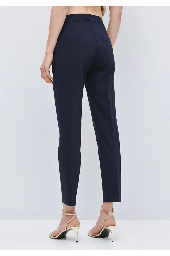 Γυναικείο μπλε ίσιο παντελόνι - Access 63-5145 Γυναικείο μπλε ίσιο παντελόνι - Access 63-5145