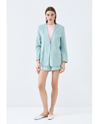 Γυναικείο σακάκι χωρίς πέτο - Eight 63-1048