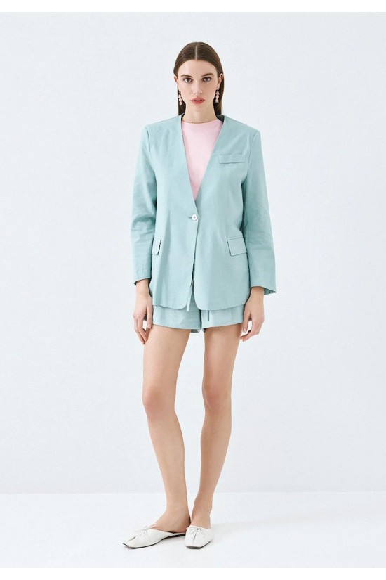 Γυναικείο σακάκι χωρίς πέτο - Eight 63-1048