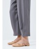 Γυναικείο γκρι slouchy παντελόνι με πιέτες - Access 63-5154 Γυναικείο γκρι slouchy παντελόνι με πιέτες - Access 63-5154