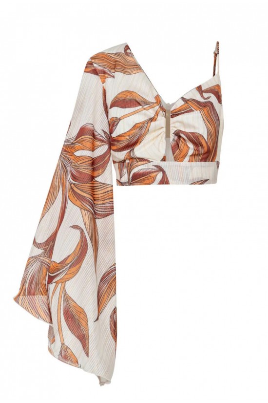 Γυναικείο εμπριμέ τοπ - Spell 63-2194