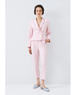 Γυναικείο σταυρωτό ροζ σακάκι - Spell 63-1061
