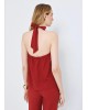Γυναικείο κόκκινο halter τοπ - Access 63-2024