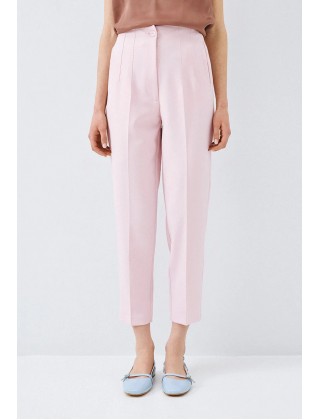 Γυναικείο ροζ ψηλόμεσο παντελόνι - Spell 63-5132