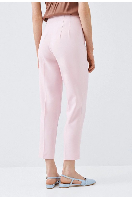 Γυναικείο ροζ ψηλόμεσο παντελόνι - Spell 63-5132