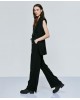 Black Women's chic vest - W2-1036 Black Women's chic vest - W2-1036