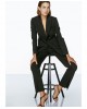 Black bottoms with a tear - W2-5107 Black bottoms with a tear - W2-5107