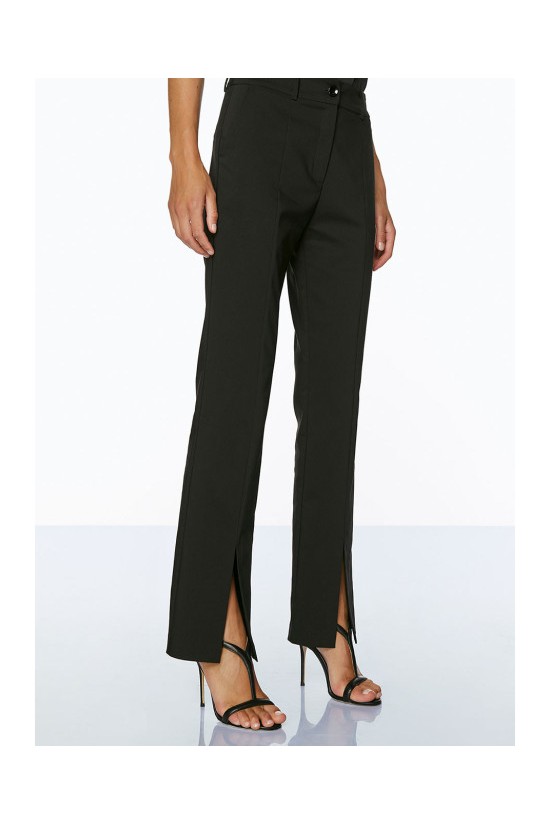 Black bottoms with a tear - W2-5107 Black bottoms with a tear - W2-5107