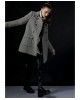 Short Coat with Herringbone pattern - W2-9017 Short Coat with Herringbone pattern - W2-9017