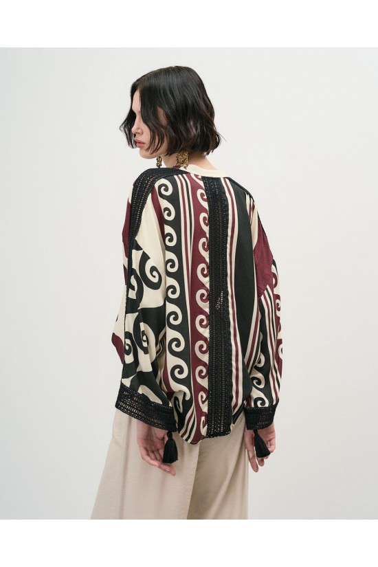 Tress printed shirt -33-7038 Tress printed shirt -33-7038