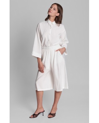 Γυναικεία λευκή βερμούδα - Collectiva Noir Rona vermuda