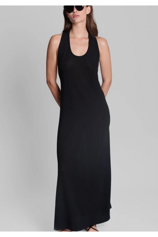Γυναικείο μαύρο πλεκτό φόρεμα - Collectiva Noir Lamy Dress CN140D03KNL Γυναικείο μαύρο πλεκτό φόρεμα - Collectiva Noir Lamy Dress CN140D03KNL