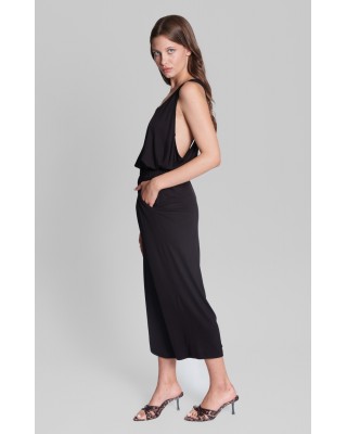 Γυναικείο μαύρο παντελόνι japanese - Collectiva Noir Isabel Pants 