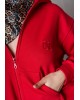 Γυναικεία κόκκινη ζακέτα - Collectiva Noir Jilda Jacket Γυναικεία κόκκινη ζακέτα - Collectiva Noir Jilda Jacket