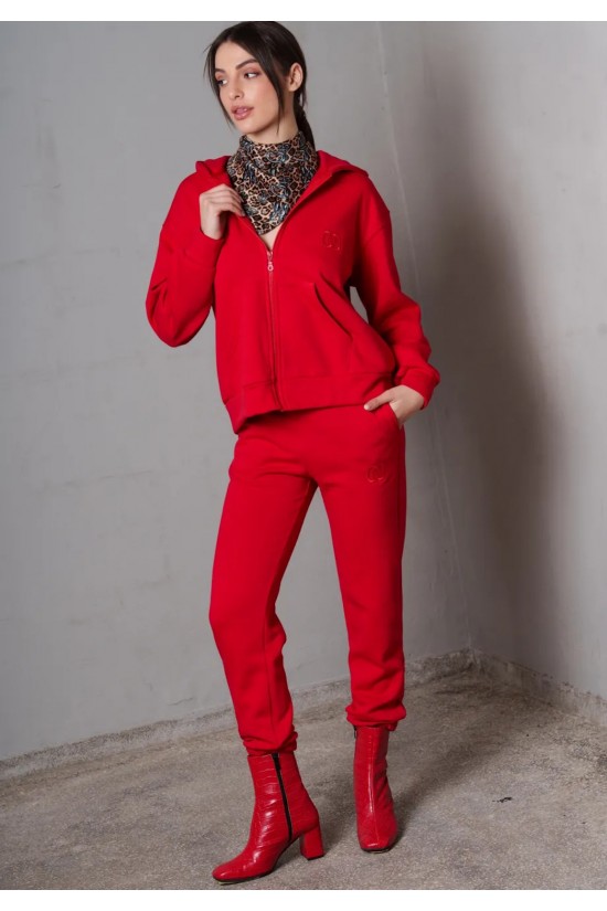 Γυναικεία κόκκινη ζακέτα - Collectiva Noir Jilda Jacket Γυναικεία κόκκινη ζακέτα - Collectiva Noir Jilda Jacket