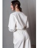 Γυναικεία λευκή μπλούζα - Collectiva Noir Alpia Top