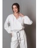 Γυναικεία λευκή μπλούζα - Collectiva Noir Alpia Top