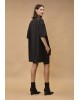 Γυναικεία μαύρη oversized μπλούζα - Collectiva Noir Kimia Top