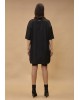 Γυναικεία μαύρη oversized μπλούζα - Collectiva Noir Kimia Top