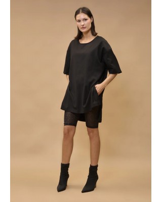 Γυναικεία μαύρη oversized μπλούζα - Collectiva Noir Kimia Top Γυναικεία μαύρη oversized μπλούζα - Collectiva Noir Kimia Top