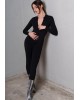 Γυναικεία μαύρη ολόσωμη φόρμα - Collectiva Noir Creil Jumpsuit Γυναικεία μαύρη ολόσωμη φόρμα - Collectiva Noir Creil Jumpsuit