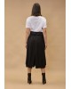 Γυναικεία μαύρη φούστα με μπάσκα - Collectiva Noir Lou Skirt Γυναικεία μαύρη φούστα με μπάσκα - Collectiva Noir Lou Skirt