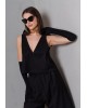 Γυναικείο μαύρο τοπ - γιλέκο - Collectiva Noir Vicky Top Γυναικείο μαύρο τοπ - γιλέκο - Collectiva Noir Vicky Top
