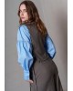 Γυναικείο καρό παντελόνι με τιράντες - Collectiva Noir Lava Pants
