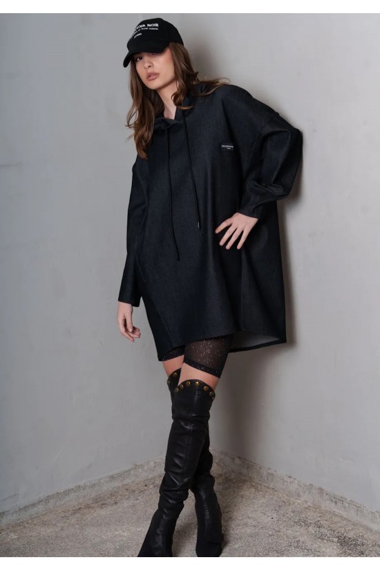 Γυναικείο denim φόρεμα - Collectiva Noir Paco Dress