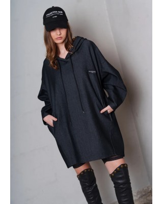 Γυναικείο denim φόρεμα - Collectiva Noir Paco Dress Γυναικείο denim φόρεμα - Collectiva Noir Paco Dress