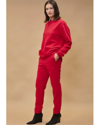 Γυναικείο κόκκινο παντελόνι φόρμας- Collectiva Noir Polar Pants Γυναικείο κόκκινο παντελόνι φόρμας- Collectiva Noir Polar Pants