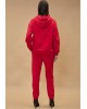 Γυναικείο κόκκινο παντελόνι φόρμας- Collectiva Noir Polar Pants