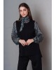 Γυναικείο μαύρο γιλέκο - Collectiva Noir Teria Vest