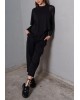 Γυναικείο μαύρο παντελόνι - Collectiva Noir Corsia Pants