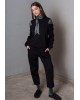 Γυναικείο μαύρο παντελόνι - Collectiva Noir Corsia Pants