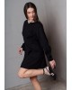 Γυναικείο κοντό μαύρο φόρεμα - Collectiva Noir Leina Dress